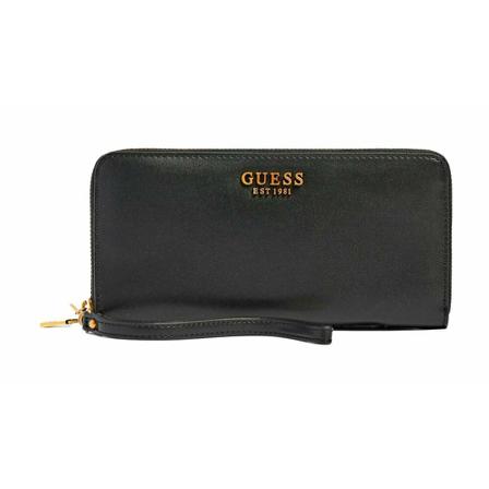 Guess, Laurel Wallet Czarny, Kobieta, Rozmiar: ONE Size