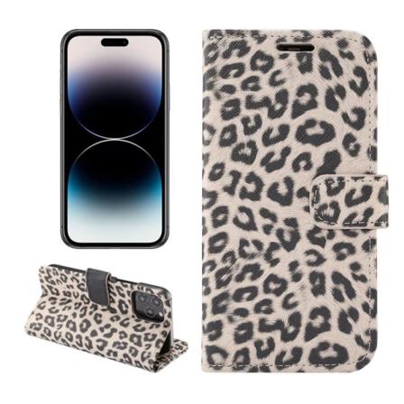Plånbok I Leopard Till Iphone 14 Pro Multifärg