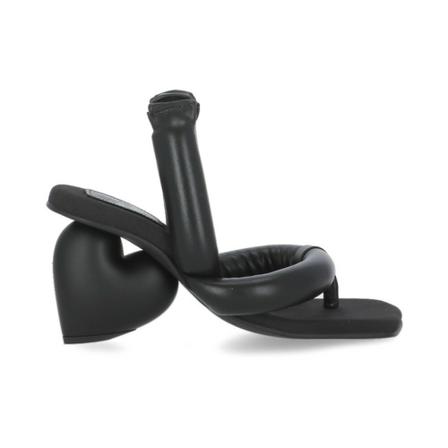 Yume Yume, High Heel Sandals Zwart, Dames, Maat:38 EU