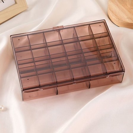 Smykkeskrin Smykkeforseglingsæske BRUN