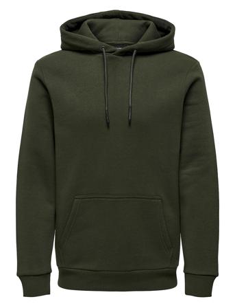 Onsceres Hoodie Sweat Noos Green ONLY & SONS