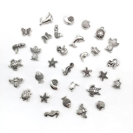 96st Ocean Animal Spacer Beads Ocean Theme Assorted Lös