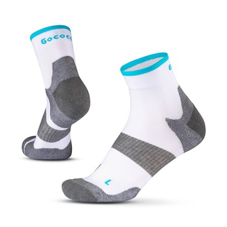 Gococo Technical Cushion Strømpe Hvid 39-41, Tøj & Bolig, Træningstøj, Træningssokker