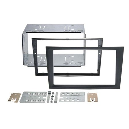 Opel Astra H 2-DIN soft touch fascia adapter "kol"