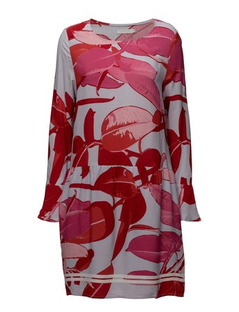 Coster Copenhagen | Moss Crepe Dress W. Branch Print & | 36