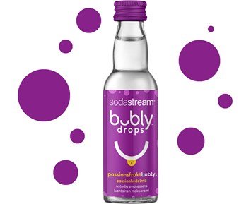 Bubly Passion Fruit - SodaStream Bubly Drops med smak av passionsfrukt