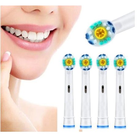 4-Pack Tandborsthuvuden Oral-B Kompatibla-EB18A