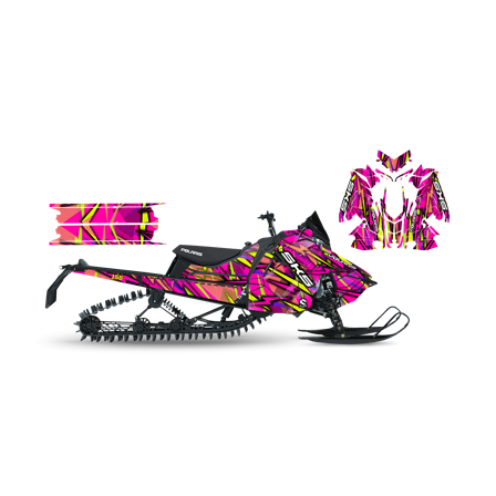 Dekalkit SweTown Obtain - Polaris Axys 800 SKS 146 2018-2020