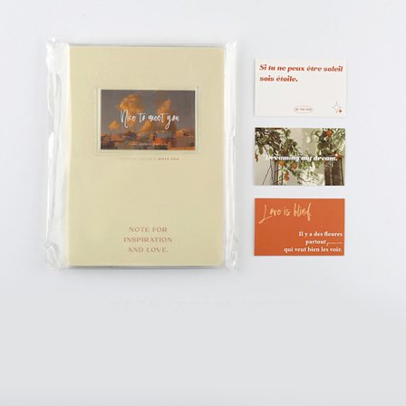 Målplanerare 160 Sidor Ins Retro Stil Slipcover Anteckning Kärlek Bred Användning Journal Hemmakontor Resa Bohr Manor