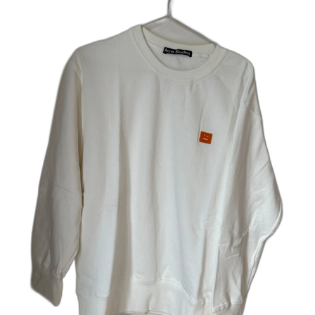 Vit sweatshirt från Acne Studios