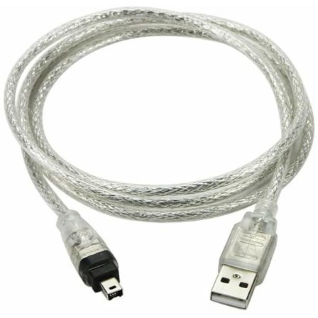 USB Hane till Firewire IEEE 1394 4-stifts Hane iLink Adapterkabel för Sony DCR-TRV75E DV