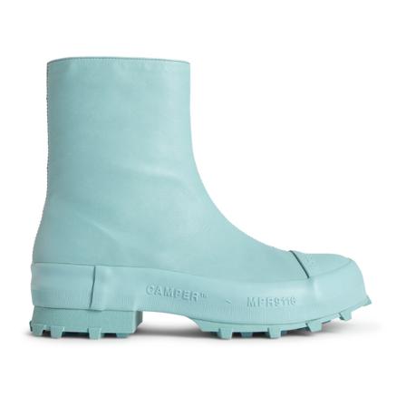 CamperLab Ankle Laarzen tractor , Blauw , Heren , Maat: 40 EU Laarzen