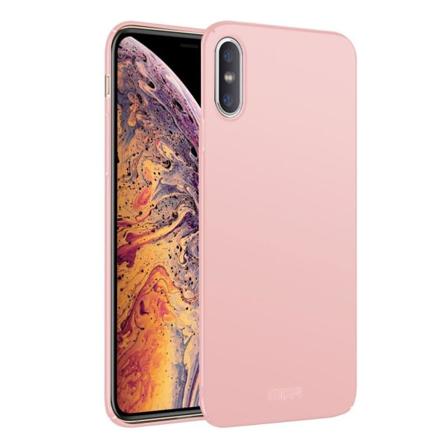 iPhone Xs Max MOFI sarjan kilpi kova muovinen ohut takasuoja kuori - Ruusu Kulta Multicolor