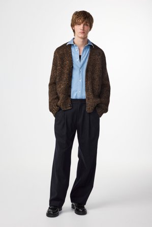 Kay Byxa Herr Blå Ull