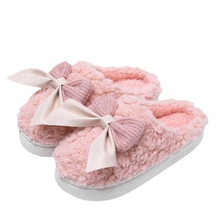 Par bomull tøfler herre høst og vinter varm anti-skli hjem cot