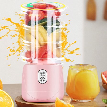 Kannettava Mini Langaton Ladattava Mehulinko kotiin, Monitoiminen Pieni Mehunpuristin