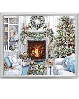 Broderikit Billede Julestemning - Luca-S