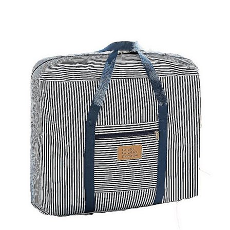 RY-42cm Opbevaringsposer med lynlåse Dyne Opbevaringspose Store Opbevaringsposer Blå