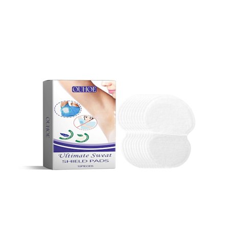 Ouhoe Armhåla Deodorant Klistermärken Underarms Svett Absorption Osynlig Långvarig Sommar Antiperspirant Pad Slim Svett Stick