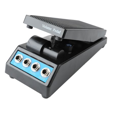 Volumenpedal Dual Channel Professionel Elektrisk Guitar Effekt Stereo Volumenpedal Expression Single Effector