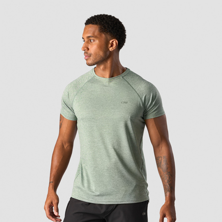T-shirts ICANIWILL Training Mesh T-shirt, Racing Green - Bodyman.dk
