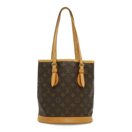 Louis Vuitton Vintage, Pre-owned Bucket Bag Bruin, Dames, Maat:ONE Size
