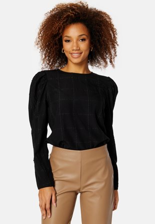 Object Collectors Item Andia L/S Top Black Klær