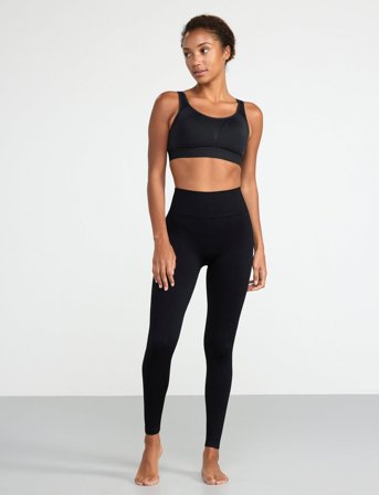 Lindex Bra Sport Venus Firm Support - Black - B x 85