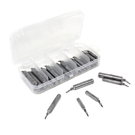 Fiske Drop Shot Vikter Smala Hinderfria Sänken Riggar Fiskevikter