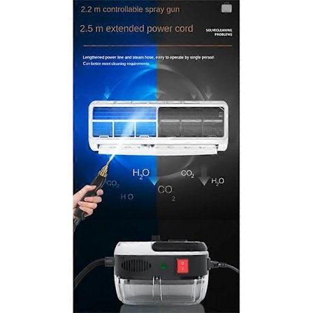 2500W Ångrengörare Hög Temperatur (EU) Vit