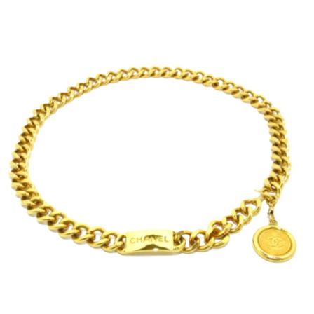 Chanel Vintage - Vintage Accessoarer - Gul - Dam - Storlek: One Size, Dam, Storlek: ONE SIZE