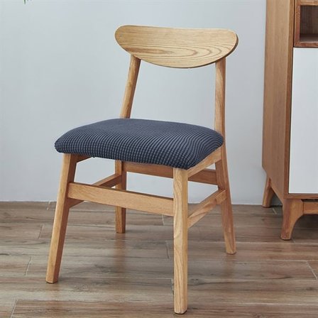 Elastisk stolebetræk - grå