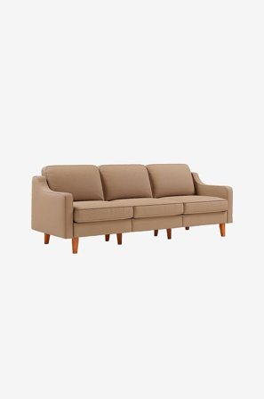 Hanah Home - 3-seters sofa Robi - Brun - 3-seters sofaer - Fra Homeroom