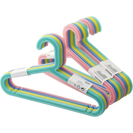 Ikea Set med 16 barnhängare, pastellfärger[HK]