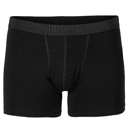 Aclima M's WarmWool Boxer Shorts Jet Black