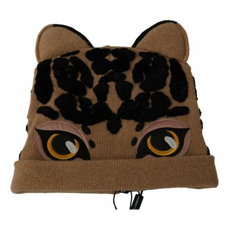 Dolce & Gabbana Hoeds , Bruin , Dames , Maat: ONE Size Hoeden