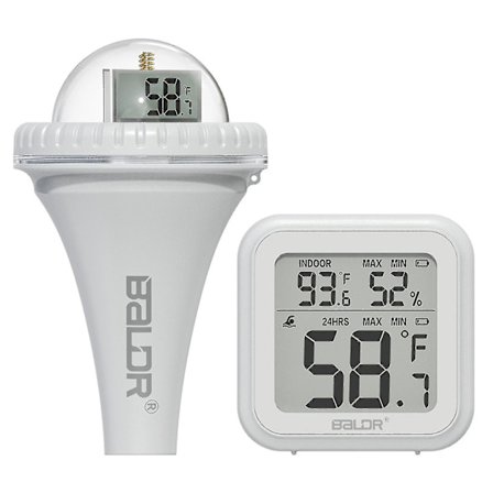 Baldr Pool Termometer Trådløs Pool Termometer Flydende Pool Termometer Til Swimmingpool Hot Tubs Dam Test Termometre dm.22