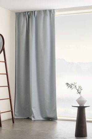 Jotex - Blendingsgardin - 1 Lengde Blå - NIKA - Kjøp Multifunksjonsgardiner hos Jotex