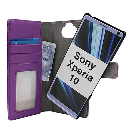 Skimblocker Magnet Wallet Sony Xperia 10