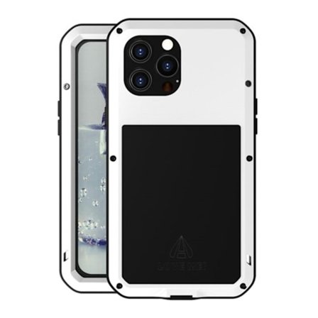 LOVE MEI iPhone 13 Pro Max skal - Vit