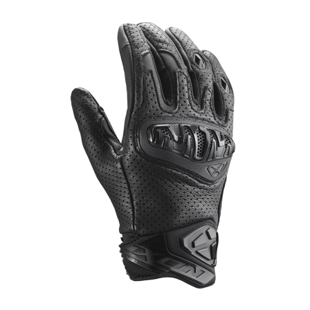 Gants Moto Ixon Mirage Cuir Noir M