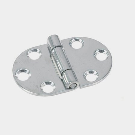 Hatch hinge 1852-Marine, 48 x 30 mm, acid-resistant stainless steel (AISI 316)