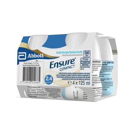 Ensure Compact Vaniglia 4X125ml