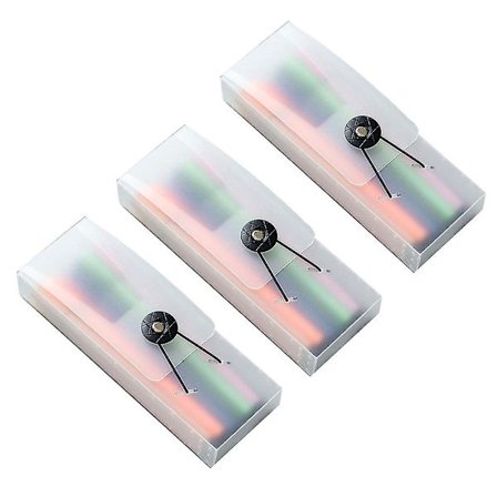 3 stk Blyantsæt Plastik Multifunktionel Blyantboks Kontorartikler Blyantholderboks Til Børn