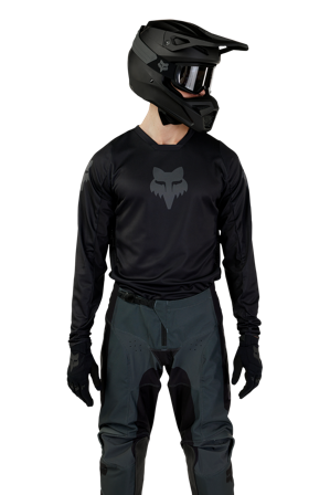 Crossshirt FOX 180 Blackout Schwarz L
