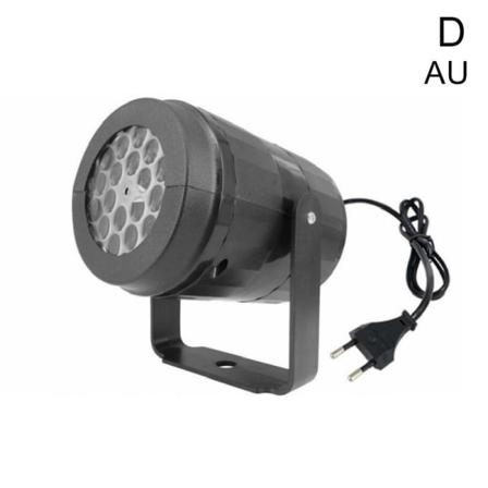 Jul Led-projektorljus Rörlig Snöflingaprojektionslampa P