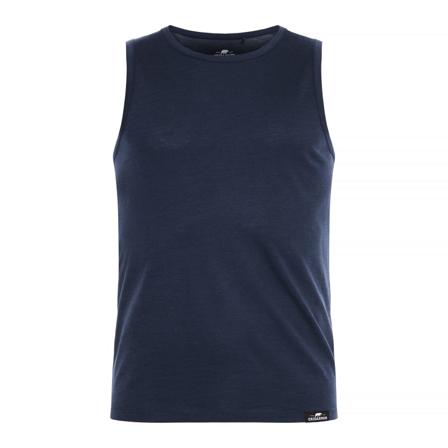 Gridarmor Senja Merino Singlet Men's Men short-sleeved sweaters Blue M
