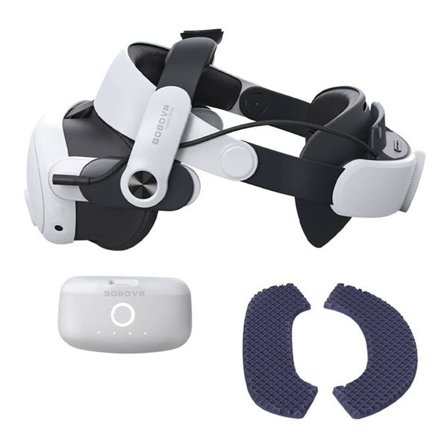 BOBOVR M3 Pro huvudrem + batteripaket för Oculus Quest 3 / Quest 3S