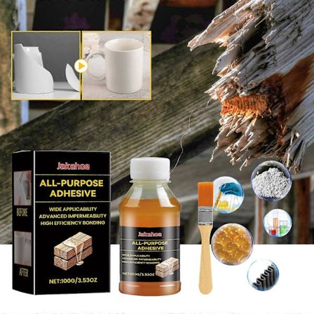 Hurtigreparationslim til bilhimmel, autohimmellim, hurtigtørrende og let at genoprette stof, øjeblikkelig stærk lim til stofbil