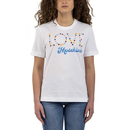 Love Moschino T-shirt Hvid, Dame